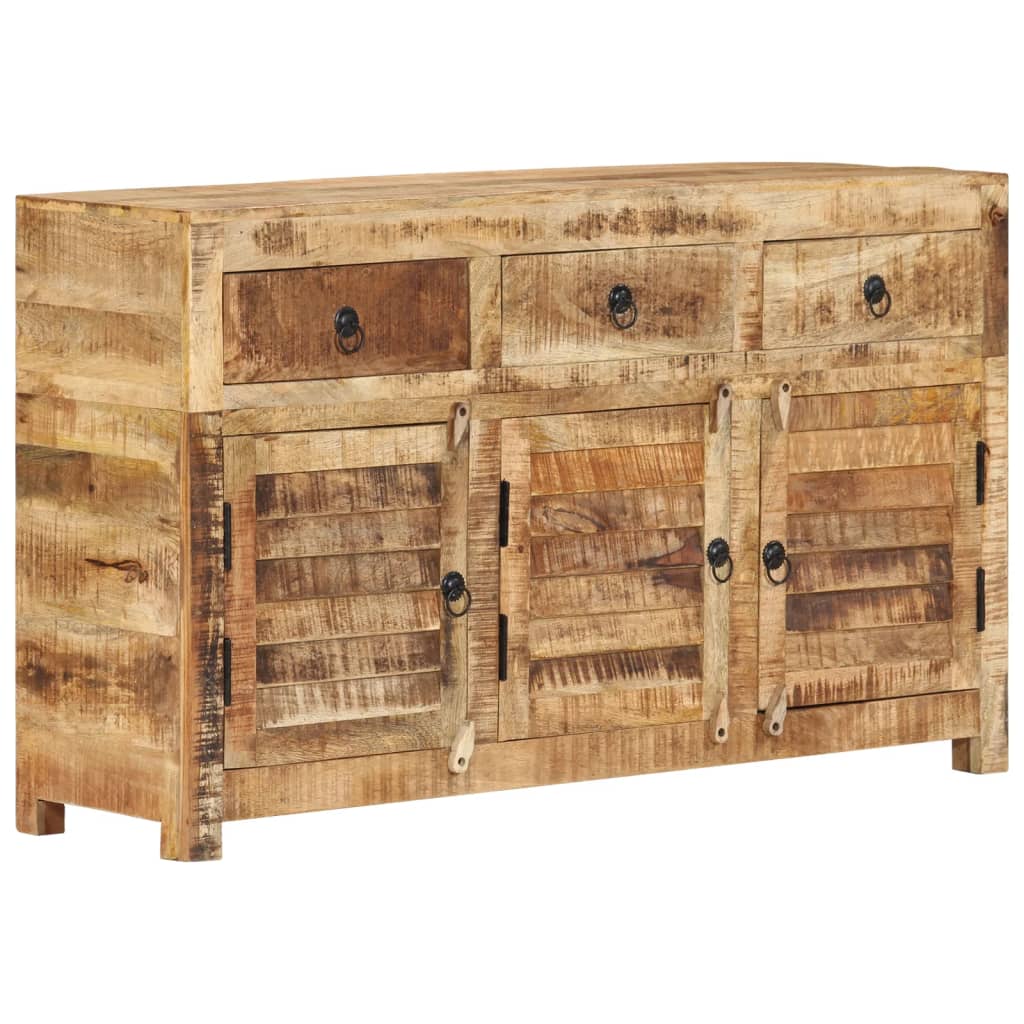 Buffet 70x30x68 cm en bois massif recyclé