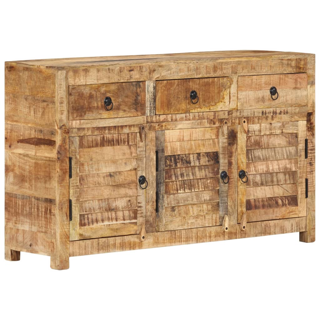 Buffet 70x30x68 cm en bois massif recyclé