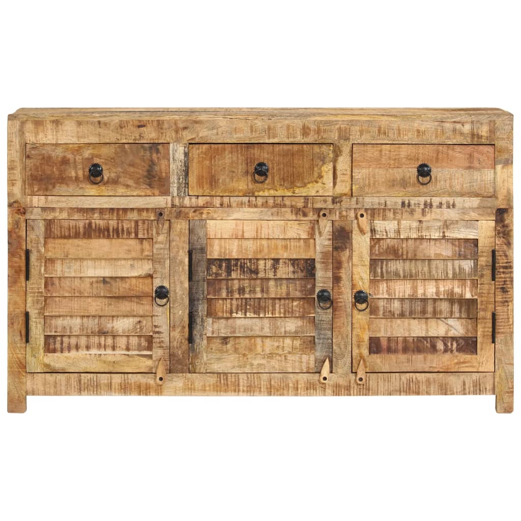 Buffet 70x30x68 cm en bois massif recyclé