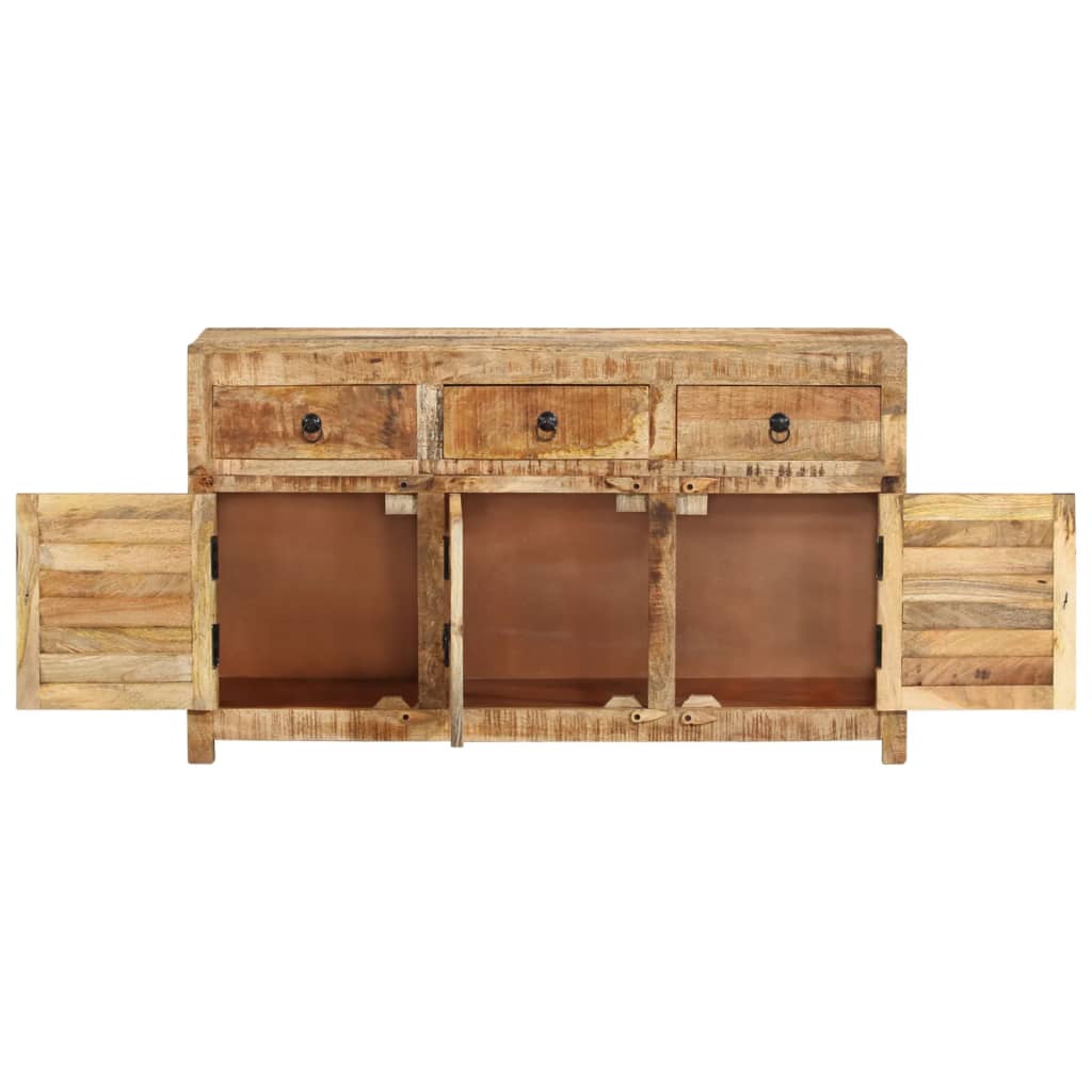 Buffet 70x30x68 cm en bois massif recyclé