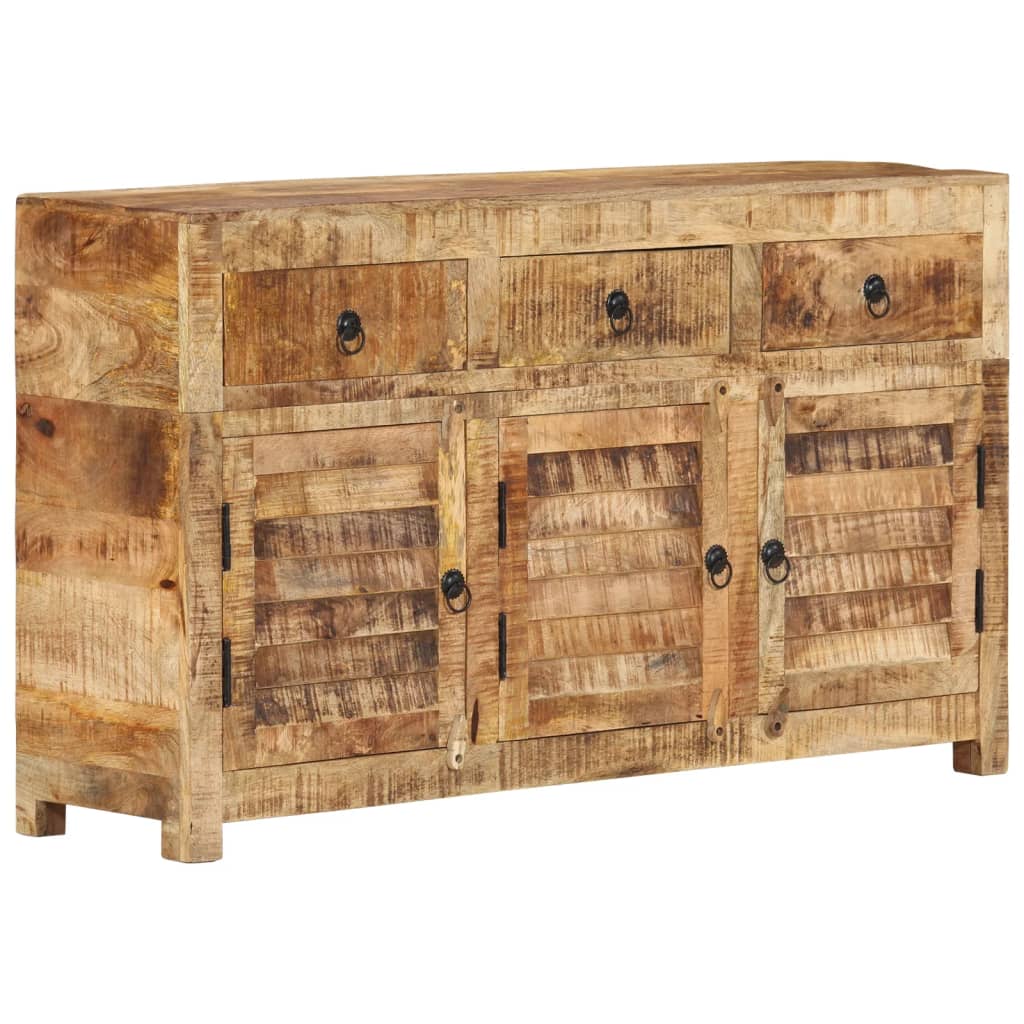 Buffet 70x30x68 cm en bois massif recyclé