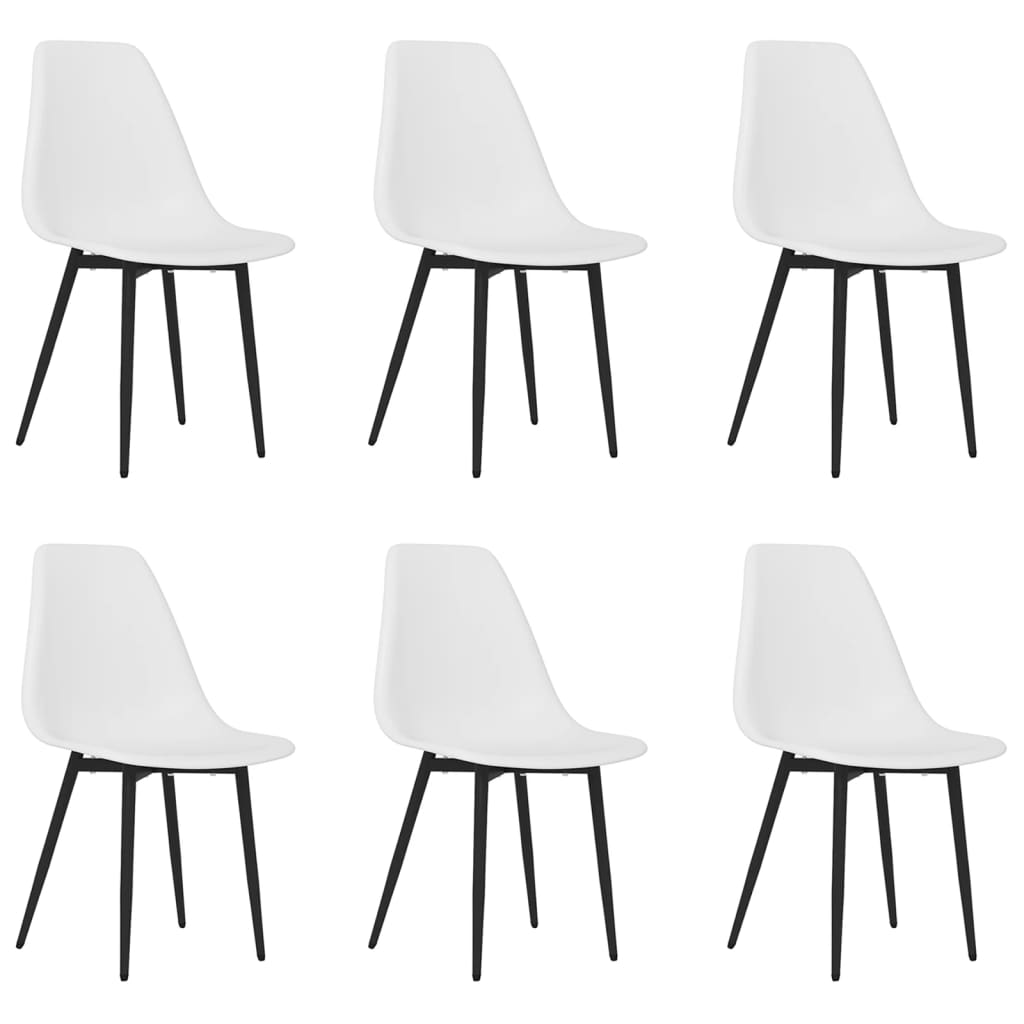 Chaises de salle à manger 4 pcs PP