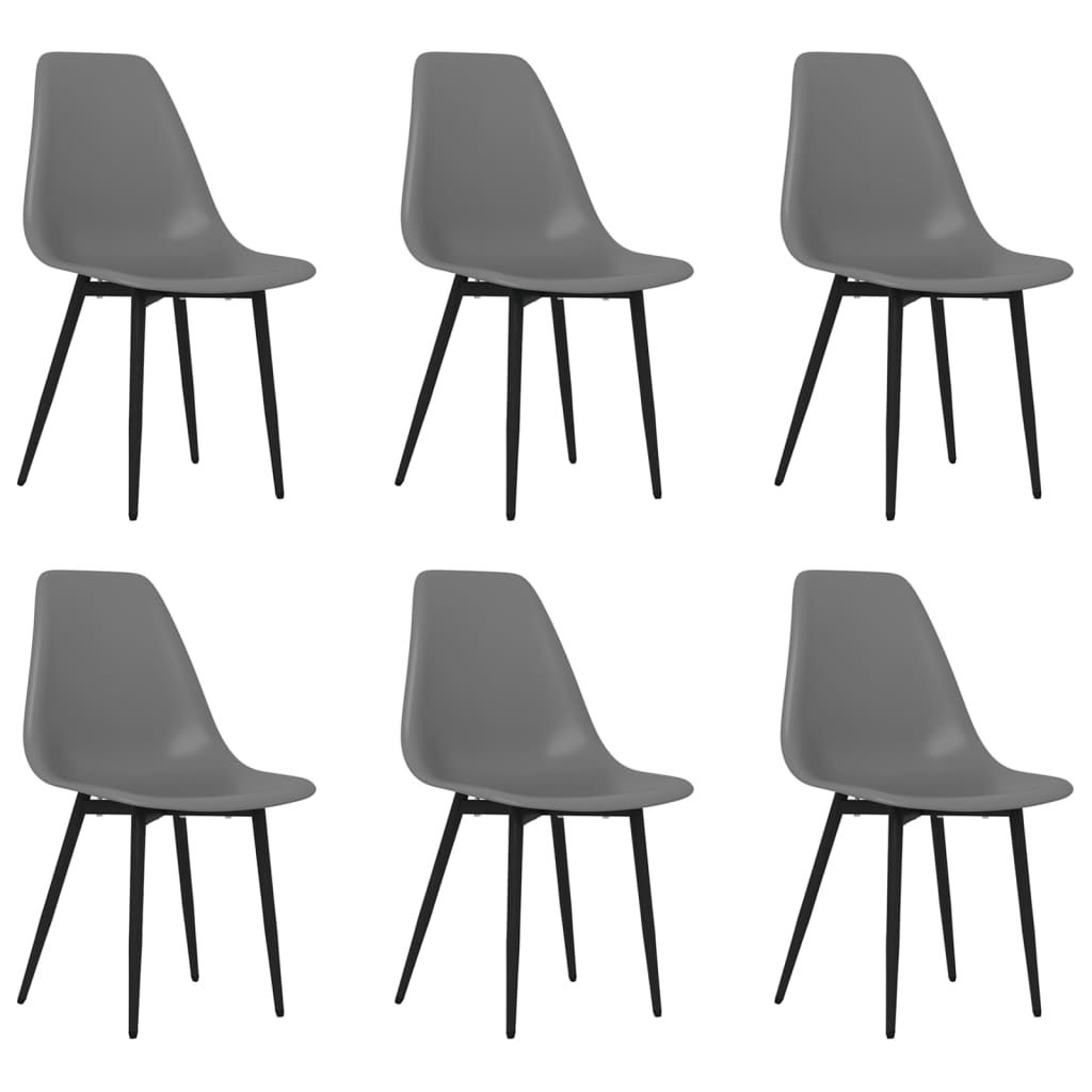 Chaises de salle à manger 4 pcs PP