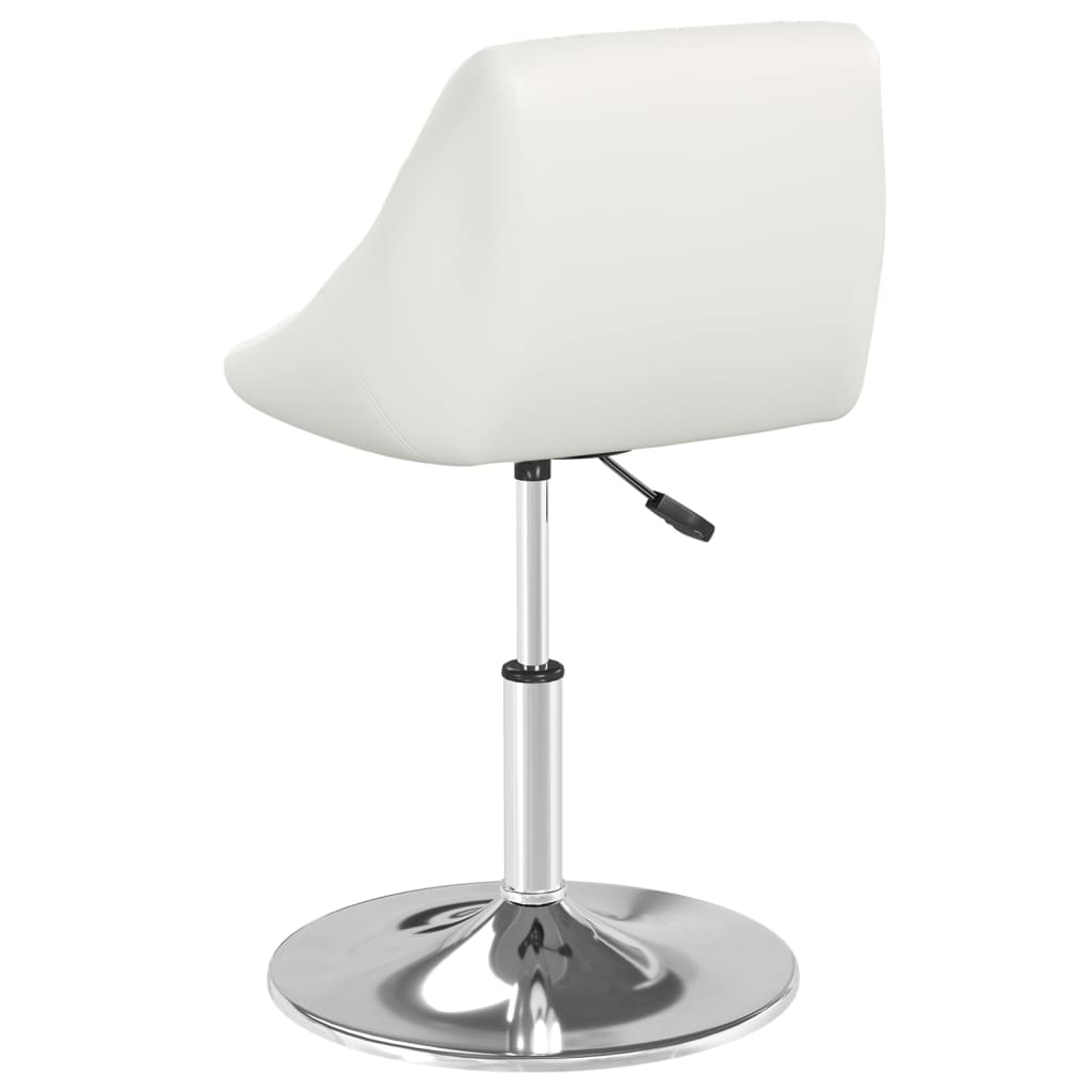 Tabouret de bar simili cuir noir