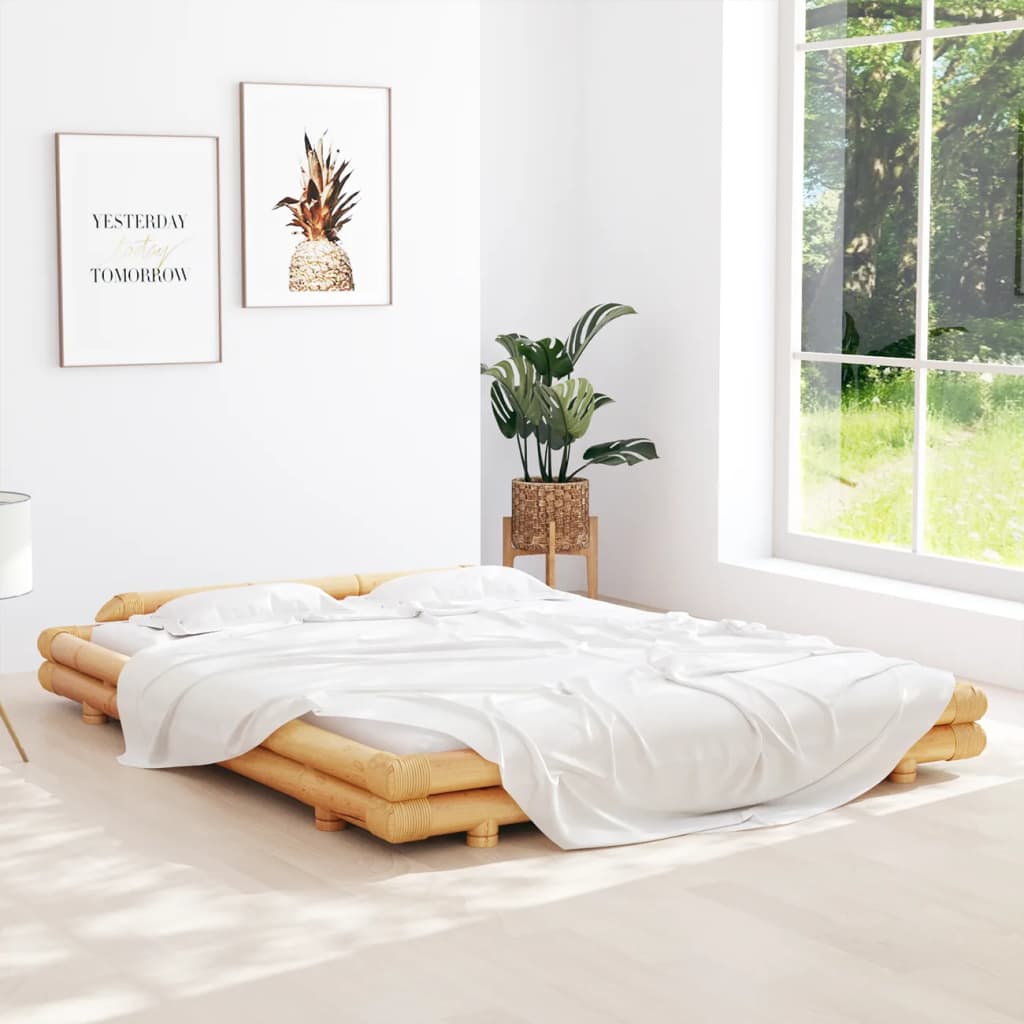 Bedframe bamboe 160x200 cm