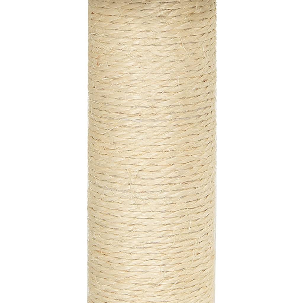 Kattenmeubel met sisal krabpalen 155 cm