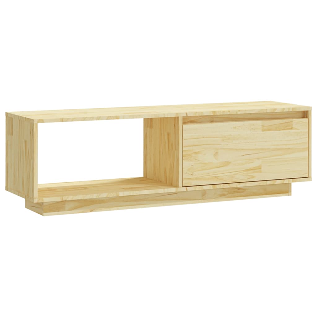 Tv-meubel 110x30x33,5 cm massief grenenhout