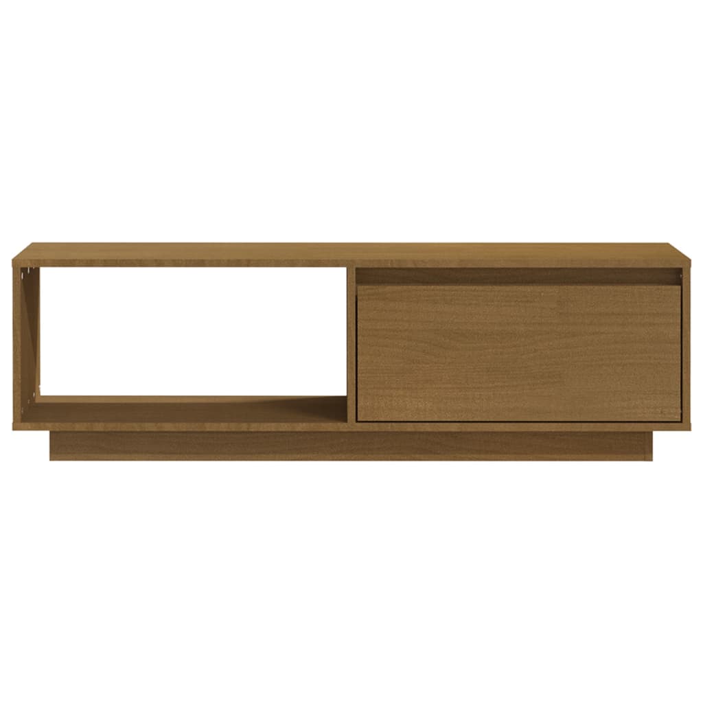 Tv-meubel 110x30x33,5 cm massief grenenhout