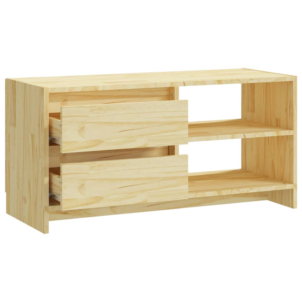 Tv-meubel 80x31x39 cm massief grenenhout