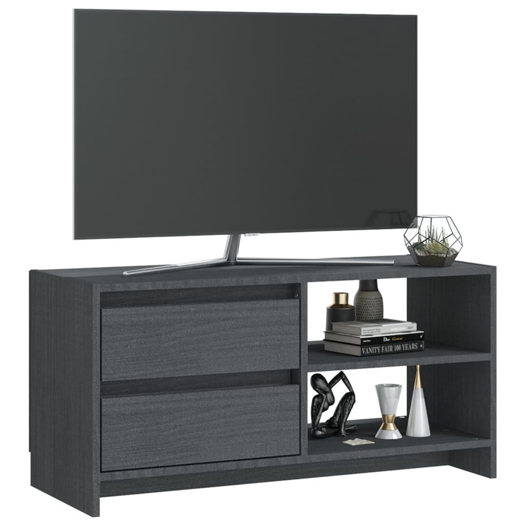 Tv-meubel 80x31x39 cm massief grenenhout