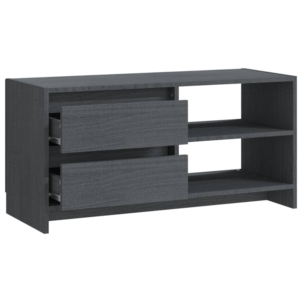 Tv-meubel 80x31x39 cm massief grenenhout