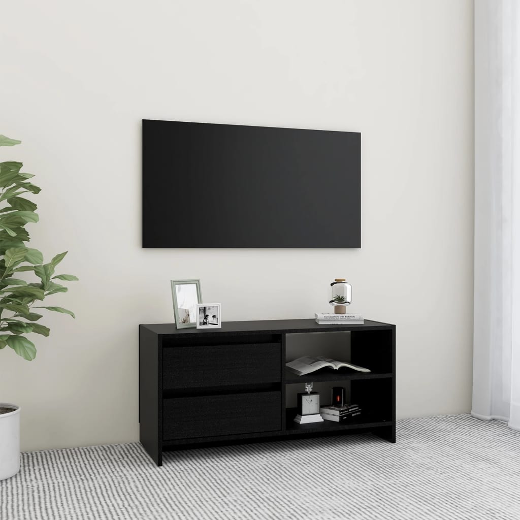 Tv-meubel 80x31x39 cm massief grenenhout