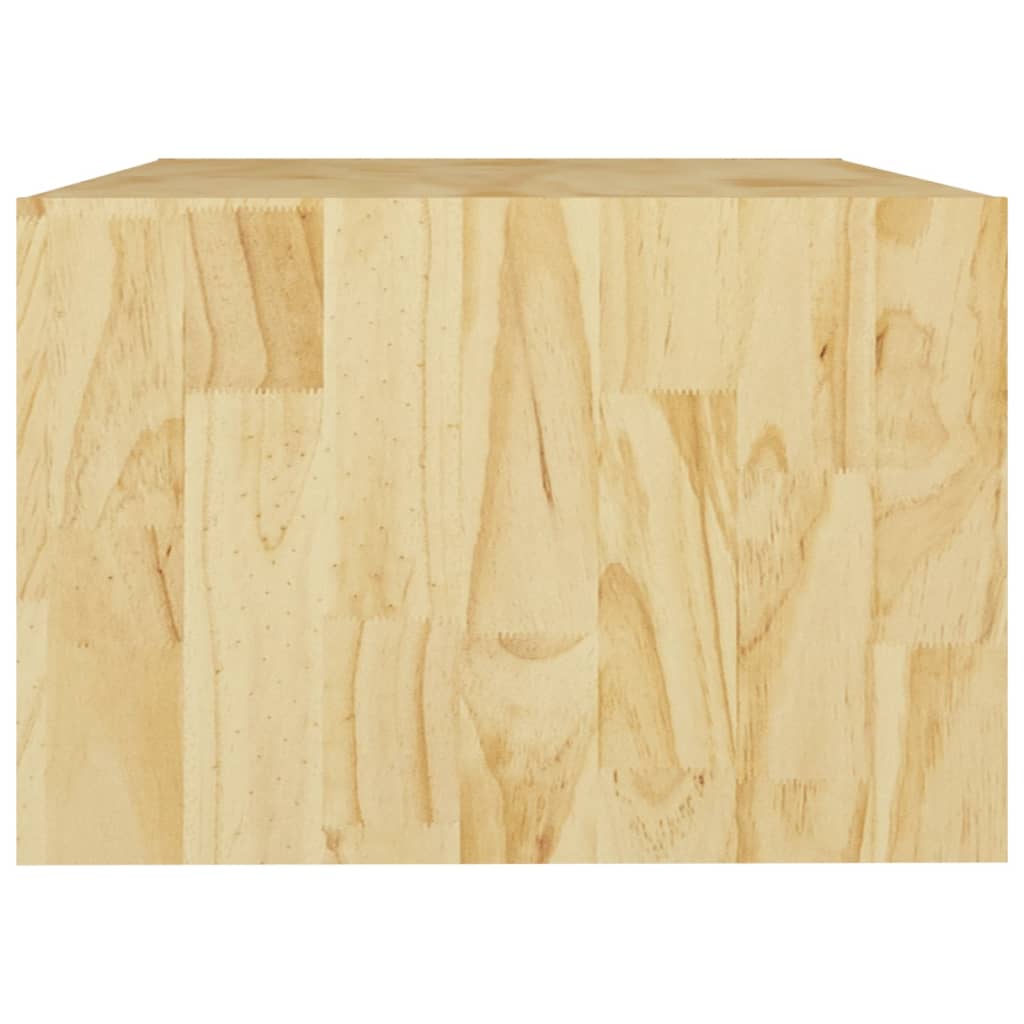 809906 Table basse 75x50x33,5 cm Bois Massif Pin