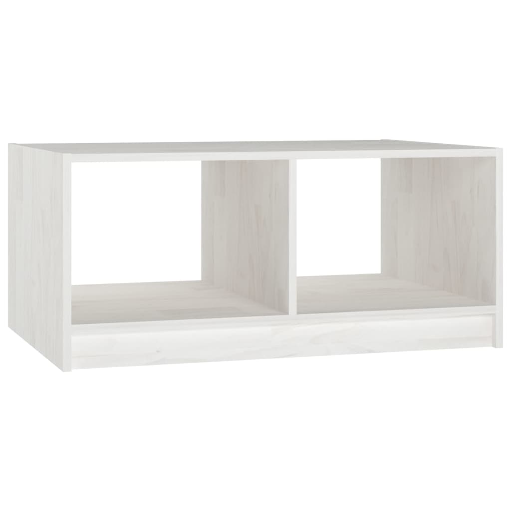 809906 Table basse 75x50x33,5 cm Bois Massif Pin