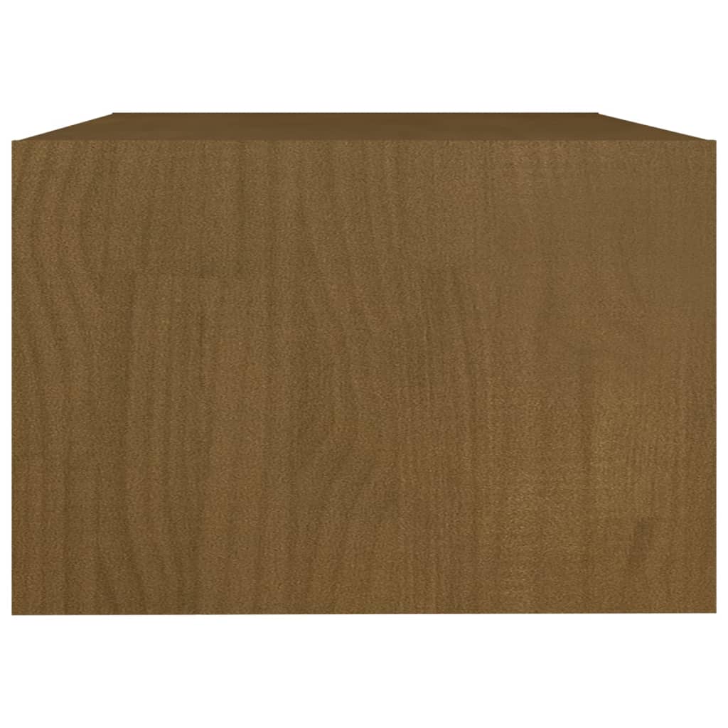 809906  Salontafel 75x50x33,5 cm Massief Hout Grenen