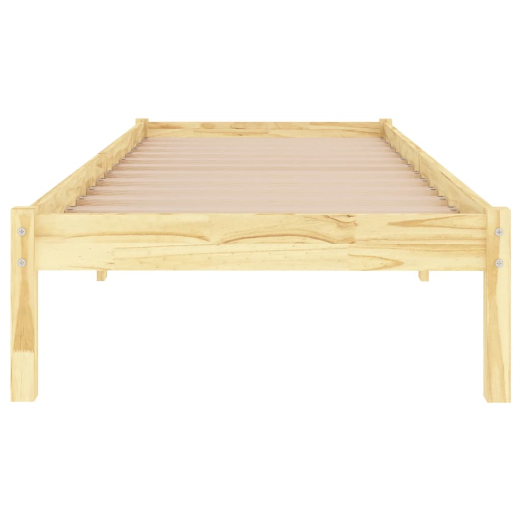 Bedframe massief grenenhout 140x190 cm