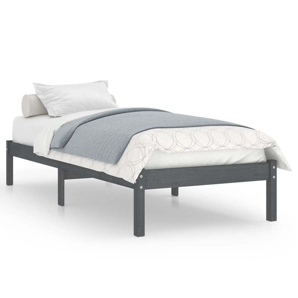 Bedframe massief grenenhout 140x190 cm