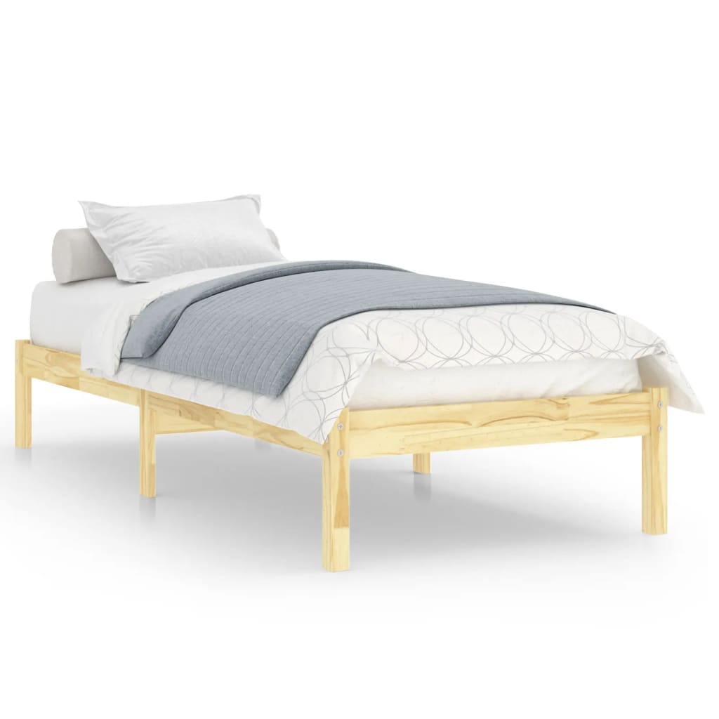 Bedframe massief grenenhout 140x190 cm