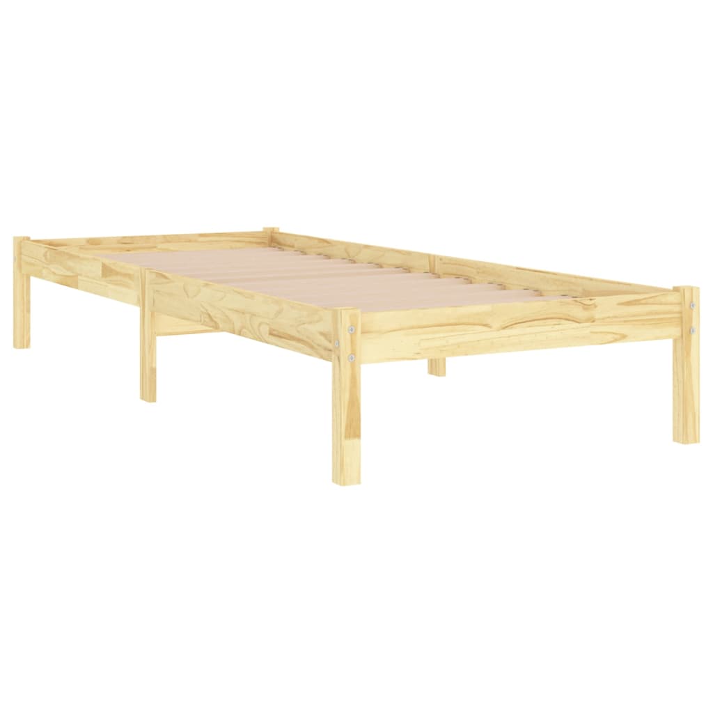 Bedframe massief grenenhout 140x190 cm