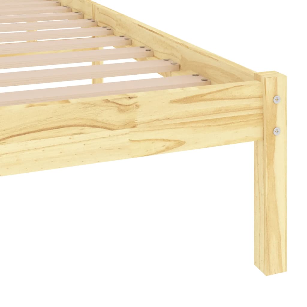 Bedframe massief grenenhout 140x190 cm