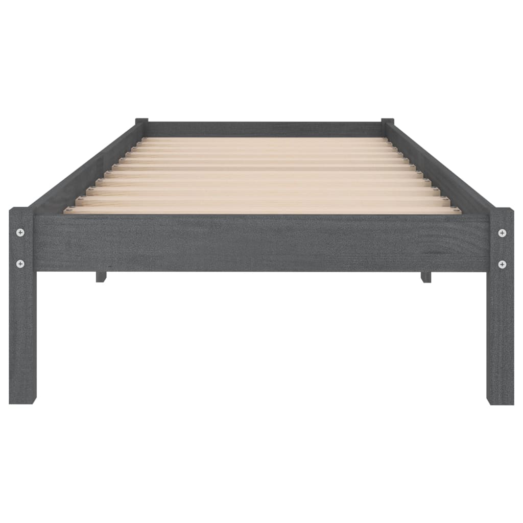 Bedframe massief grenenhout 140x190 cm