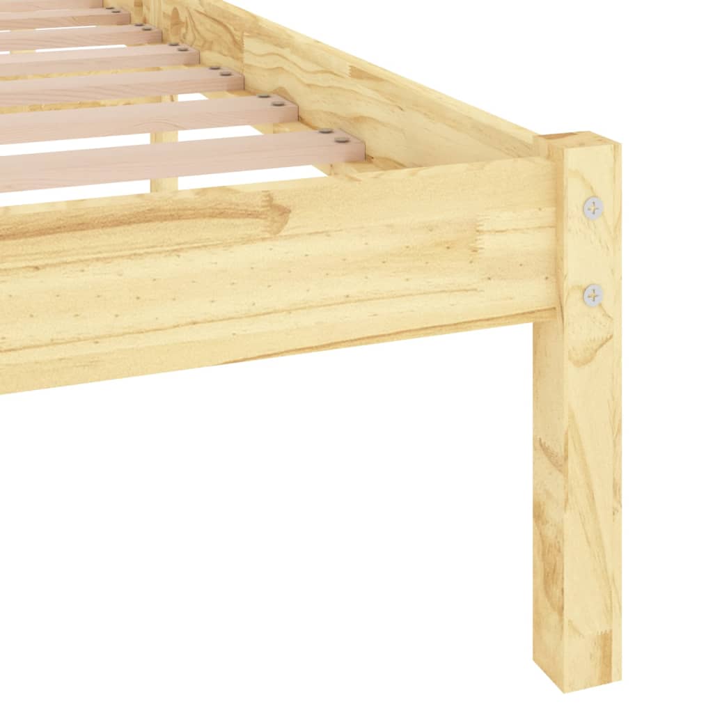 Bedframe massief grenenhout 140x190 cm