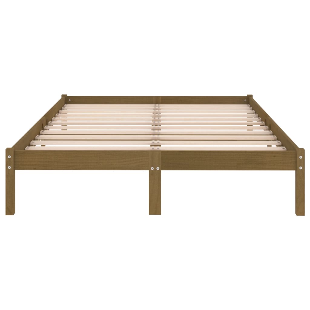 Bedframe massief grenenhout 140x190 cm