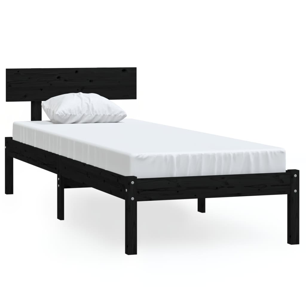 Bedframe massief hout 120x190 cm