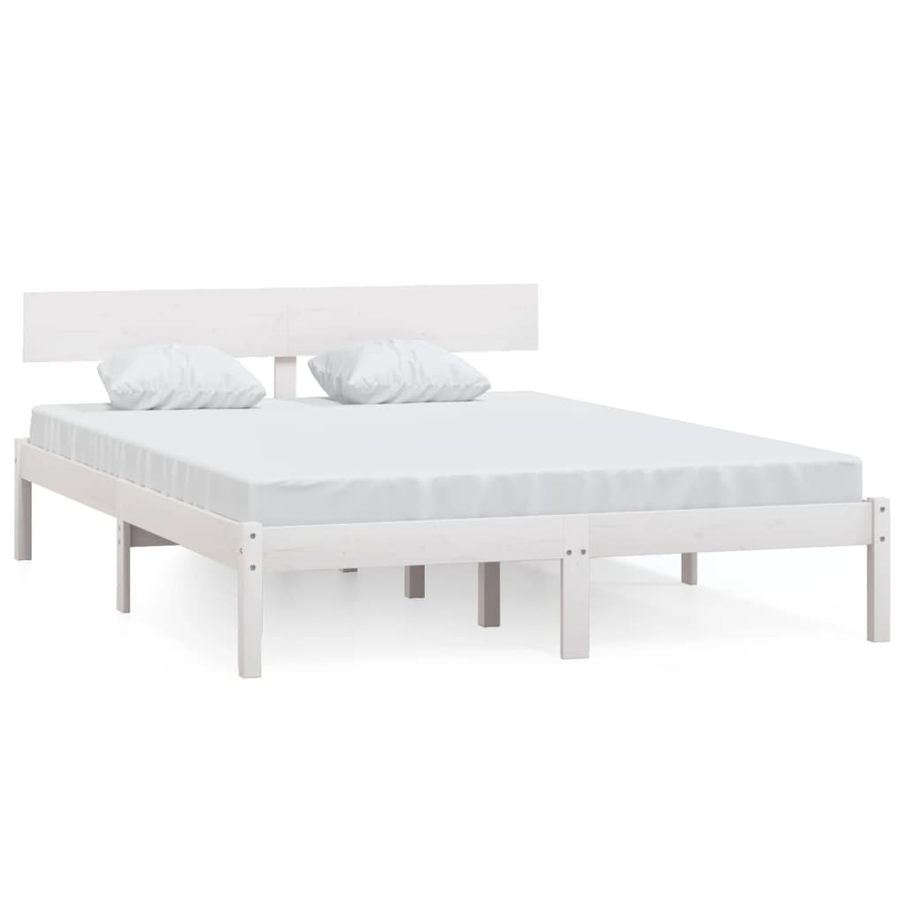 Bedframe massief hout 120x190 cm