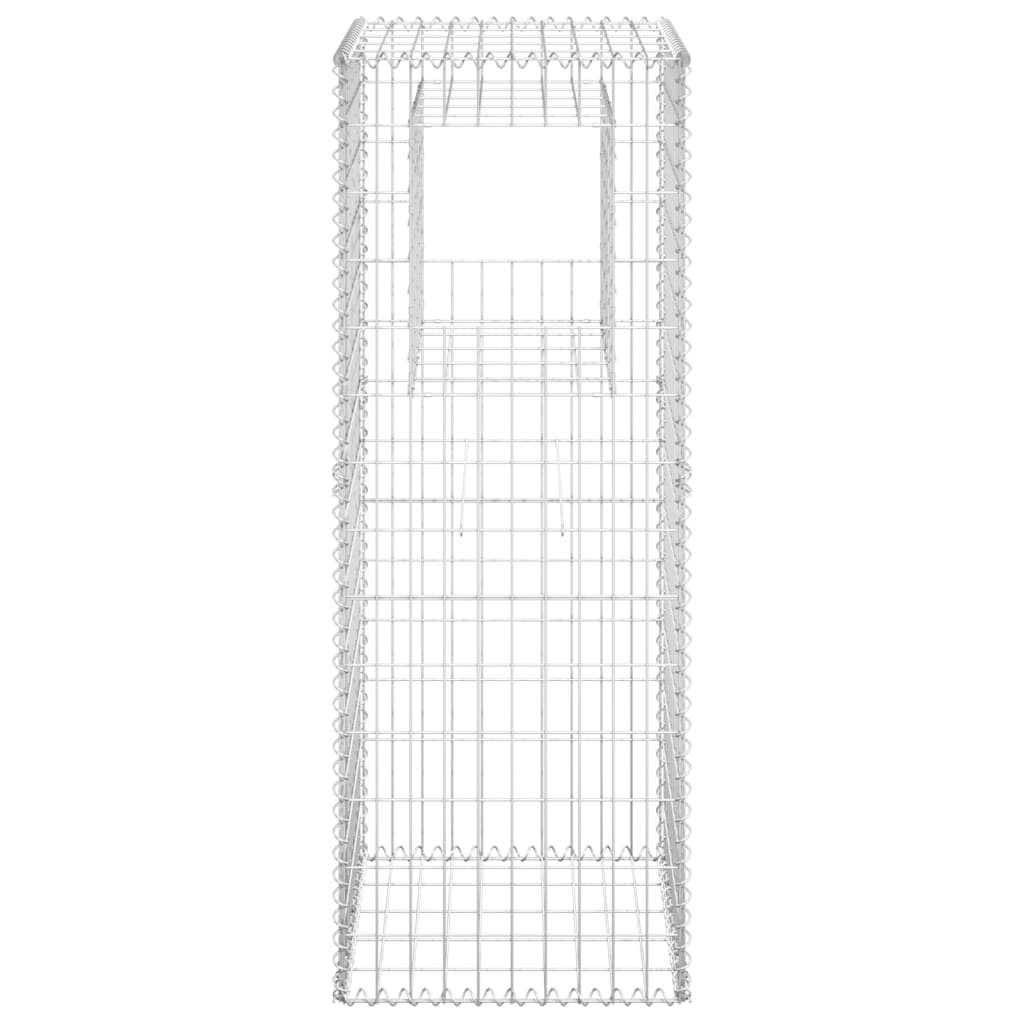 Schanskorf palen 2 st 40x40x140 cm ijzer