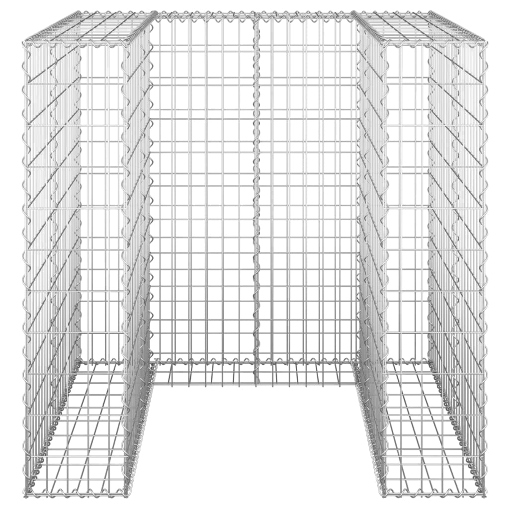 Schanskorf voor containers 254x100x110 cm gegalvaniseerd staal