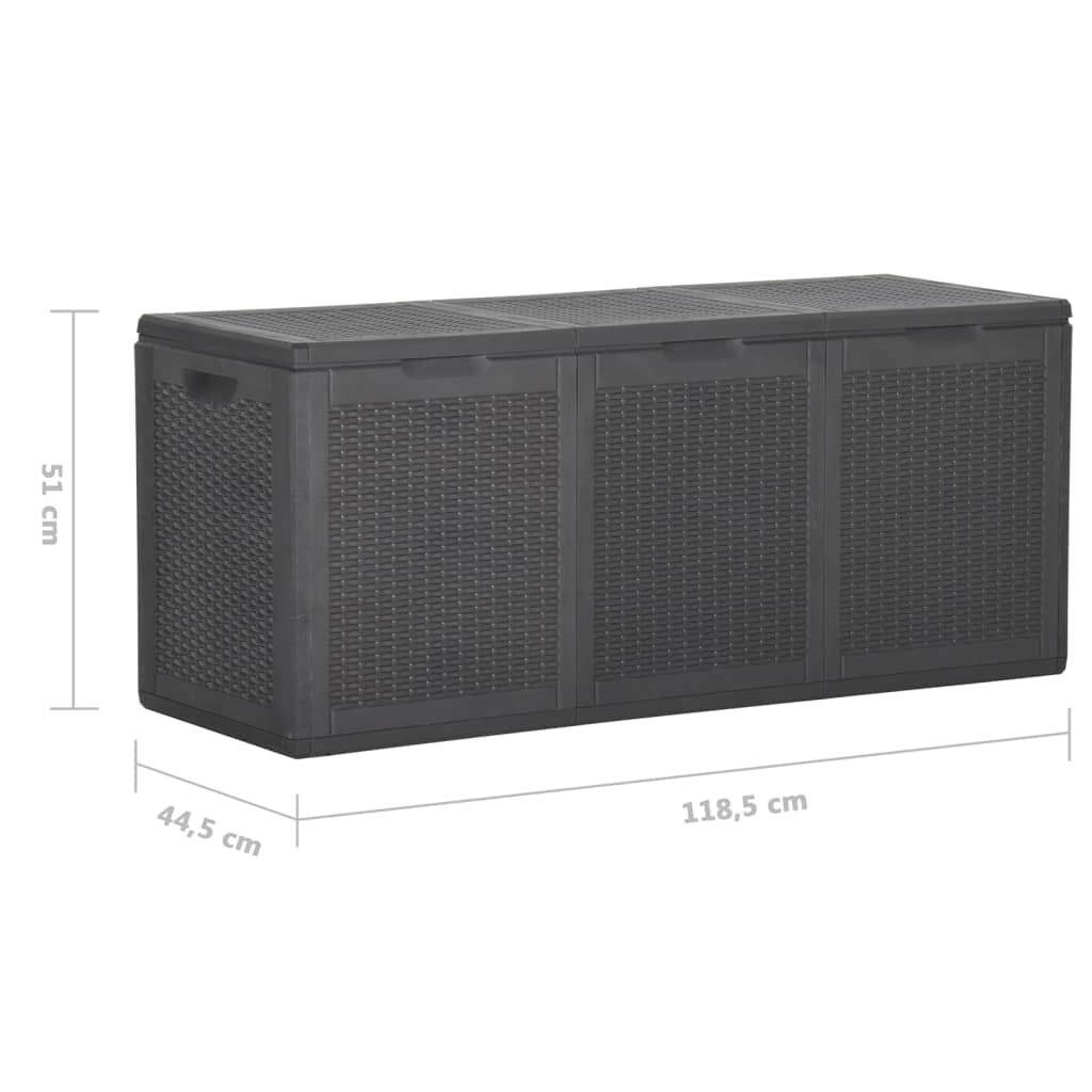 Tuinbox 270 L PP rattan