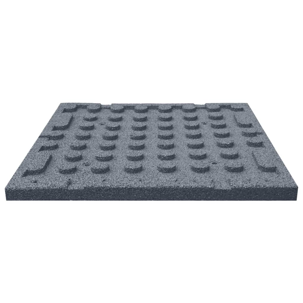 Valtegels 18 st 50x50x3 cm rubber