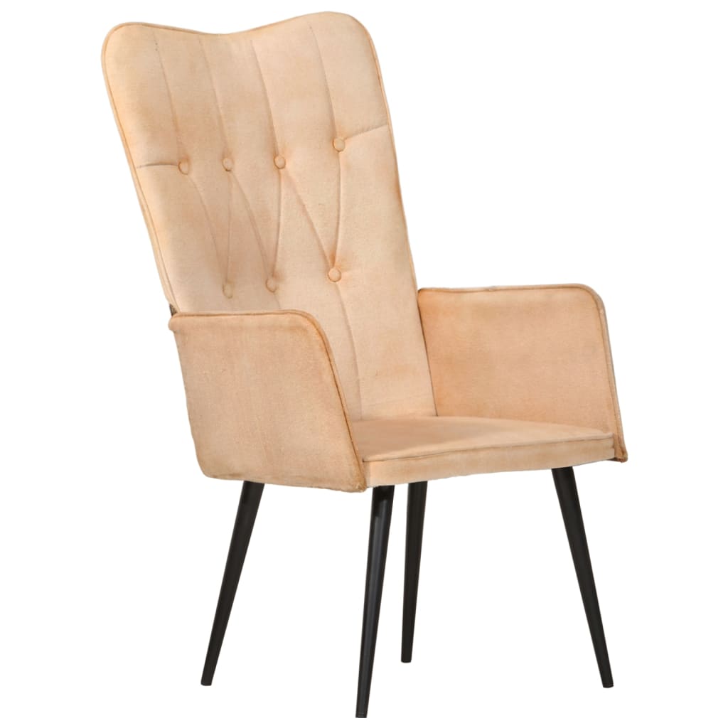 Fauteuil echt leer