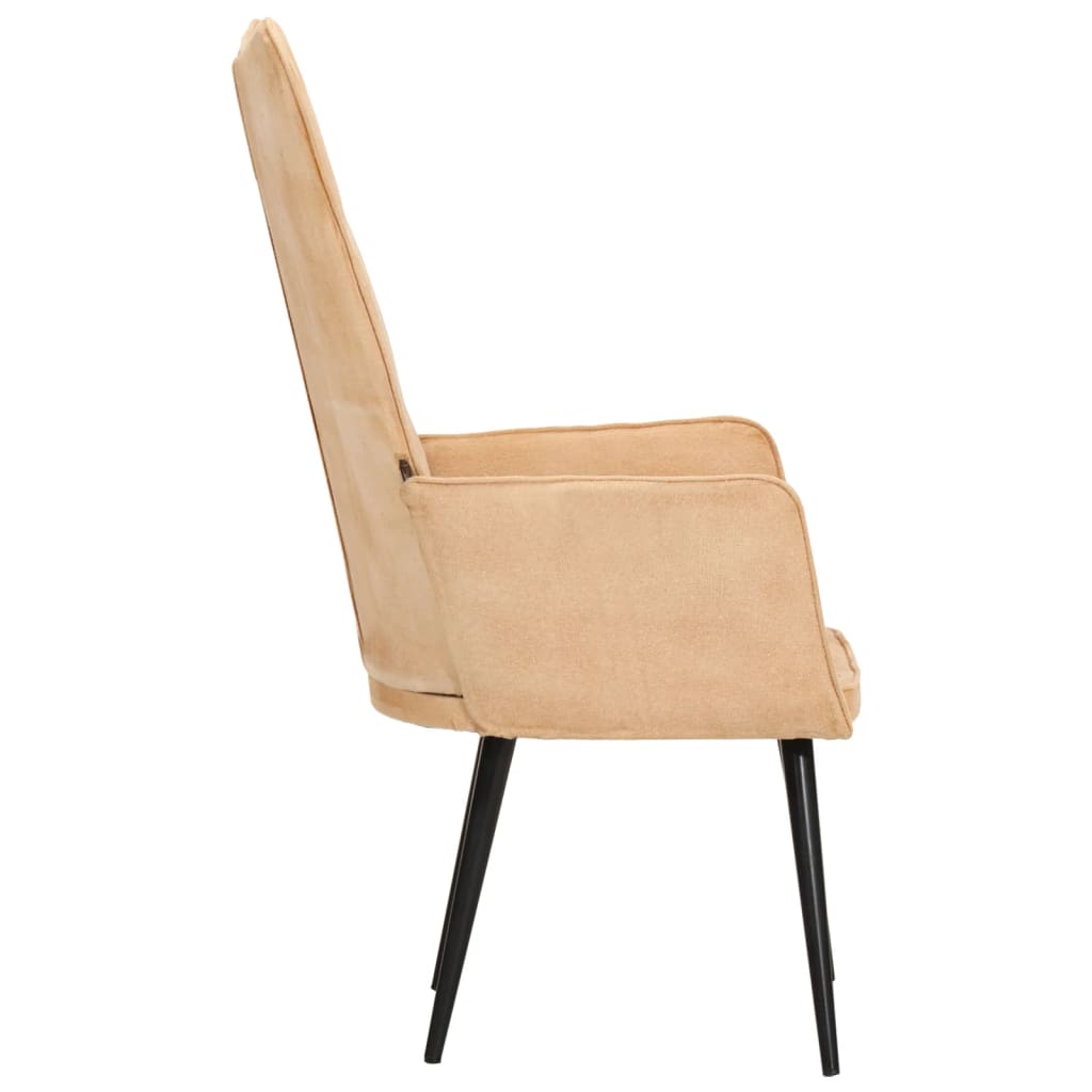 Fauteuil echt leer