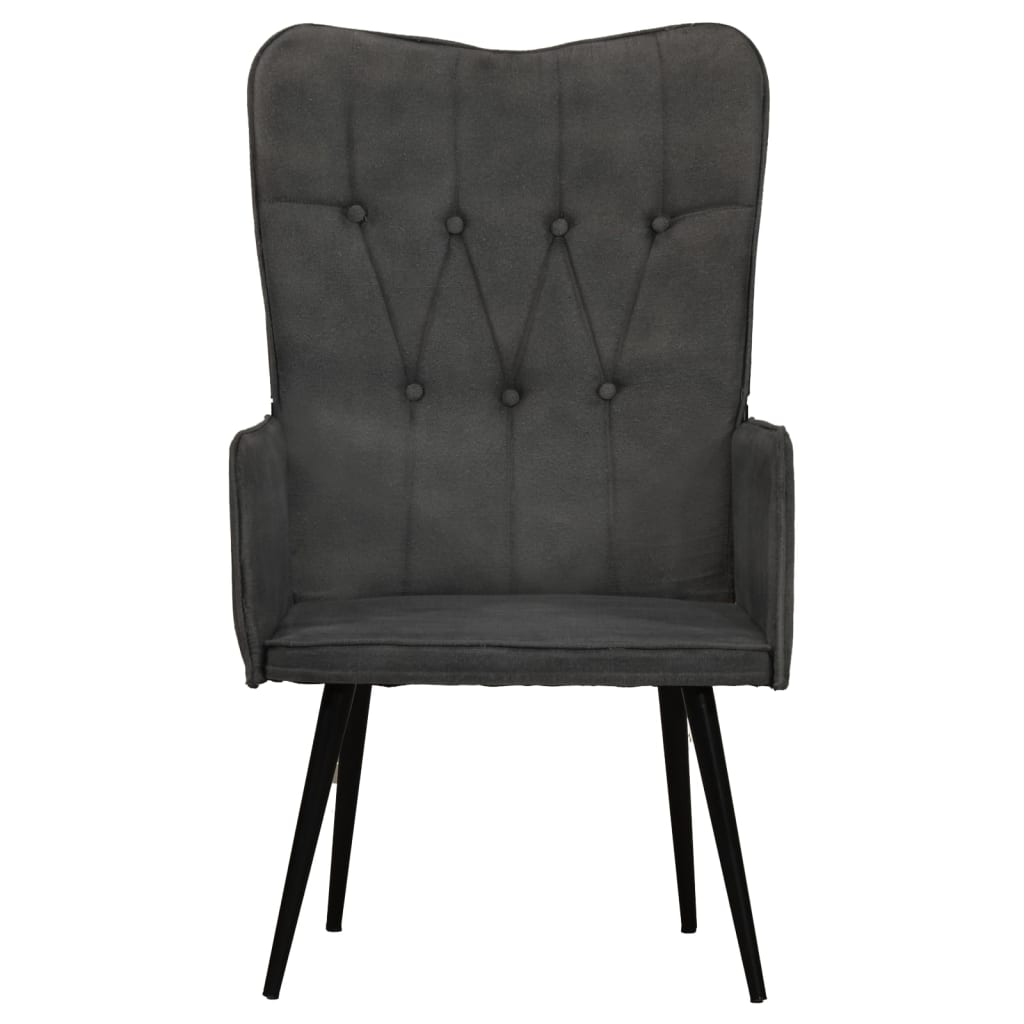 Fauteuil echt leer