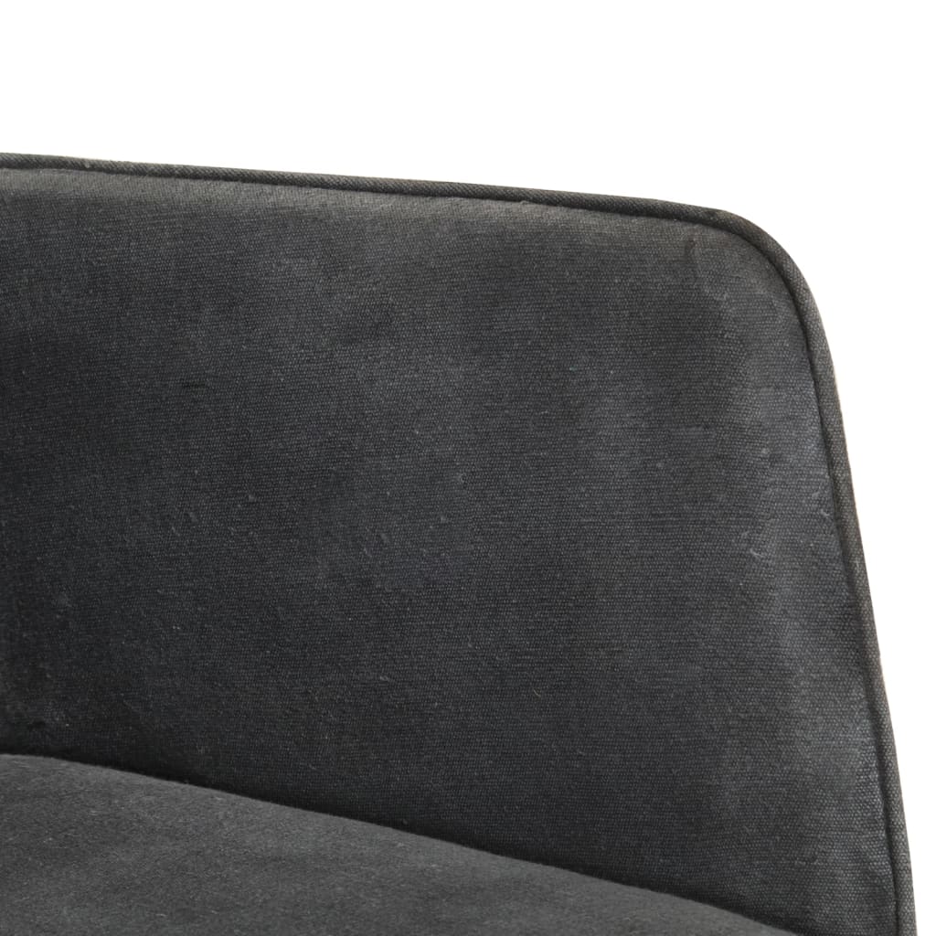 Fauteuil à bascule en cuir véritable