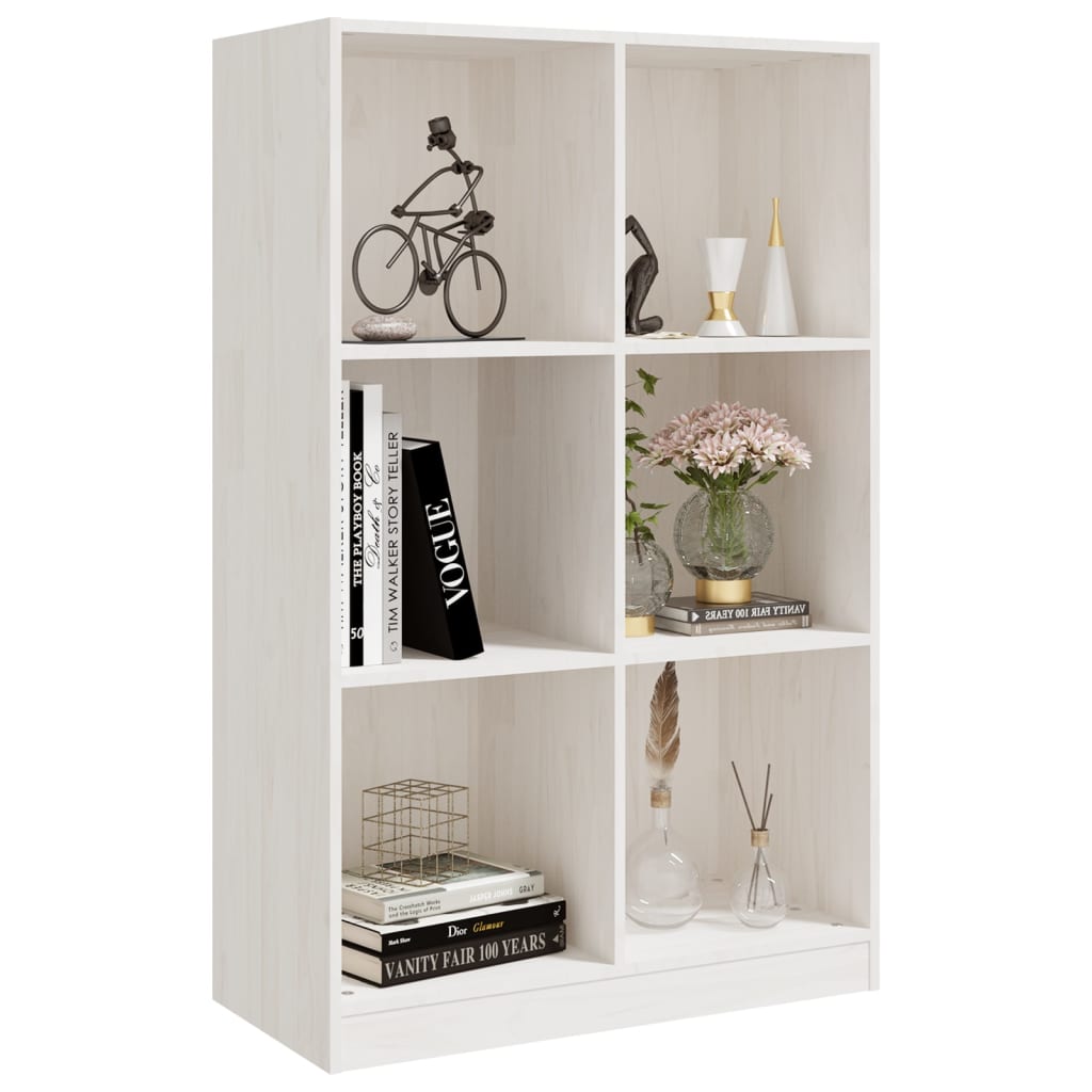 Boekenkast 70x33x110 cm massief grenenhout