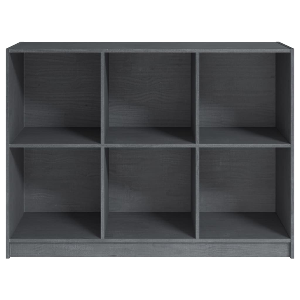 Boekenkast 104x33x76 cm massief grenenhout