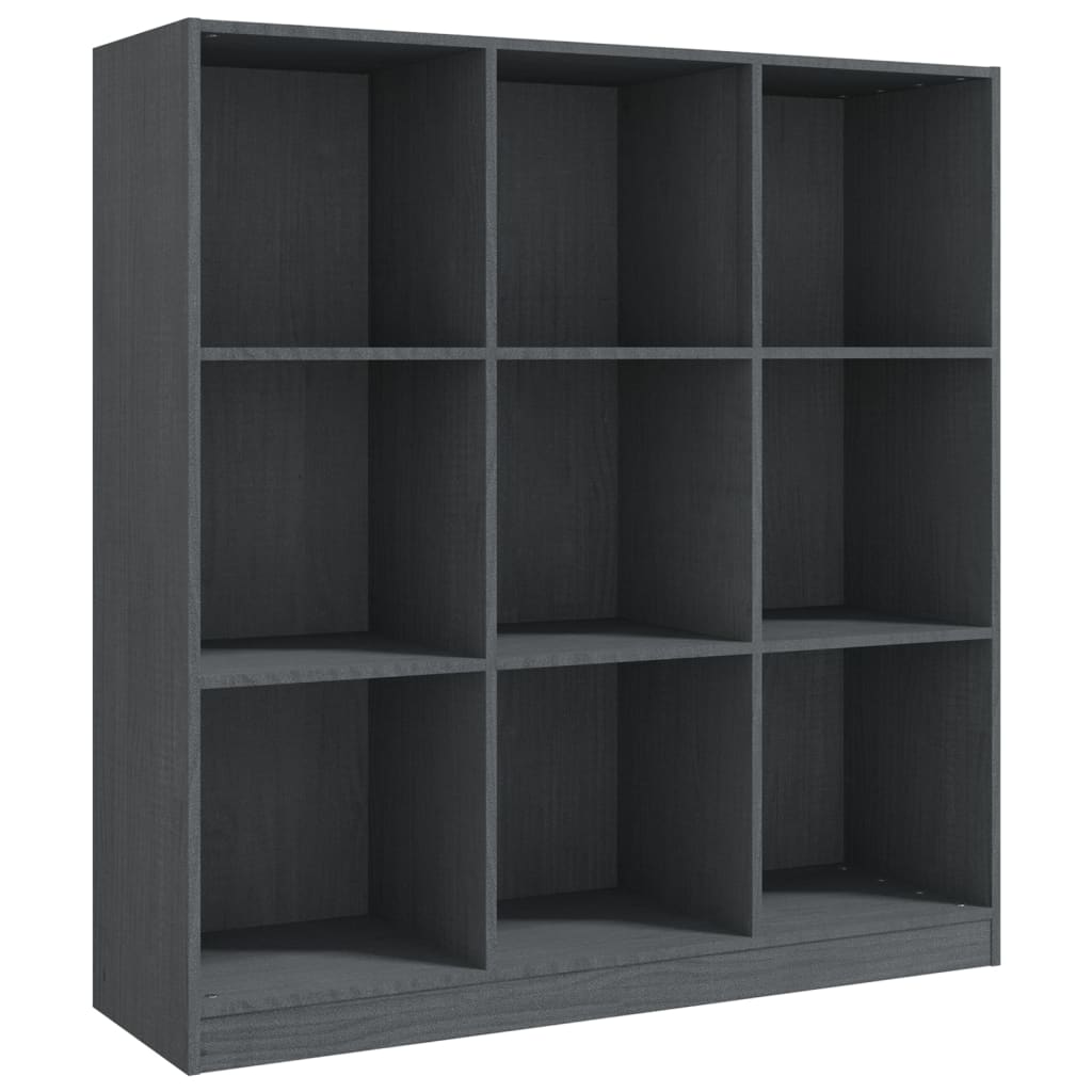 Boekenkast/kamerscherm 104x33,5x110 cm massief grenenhout