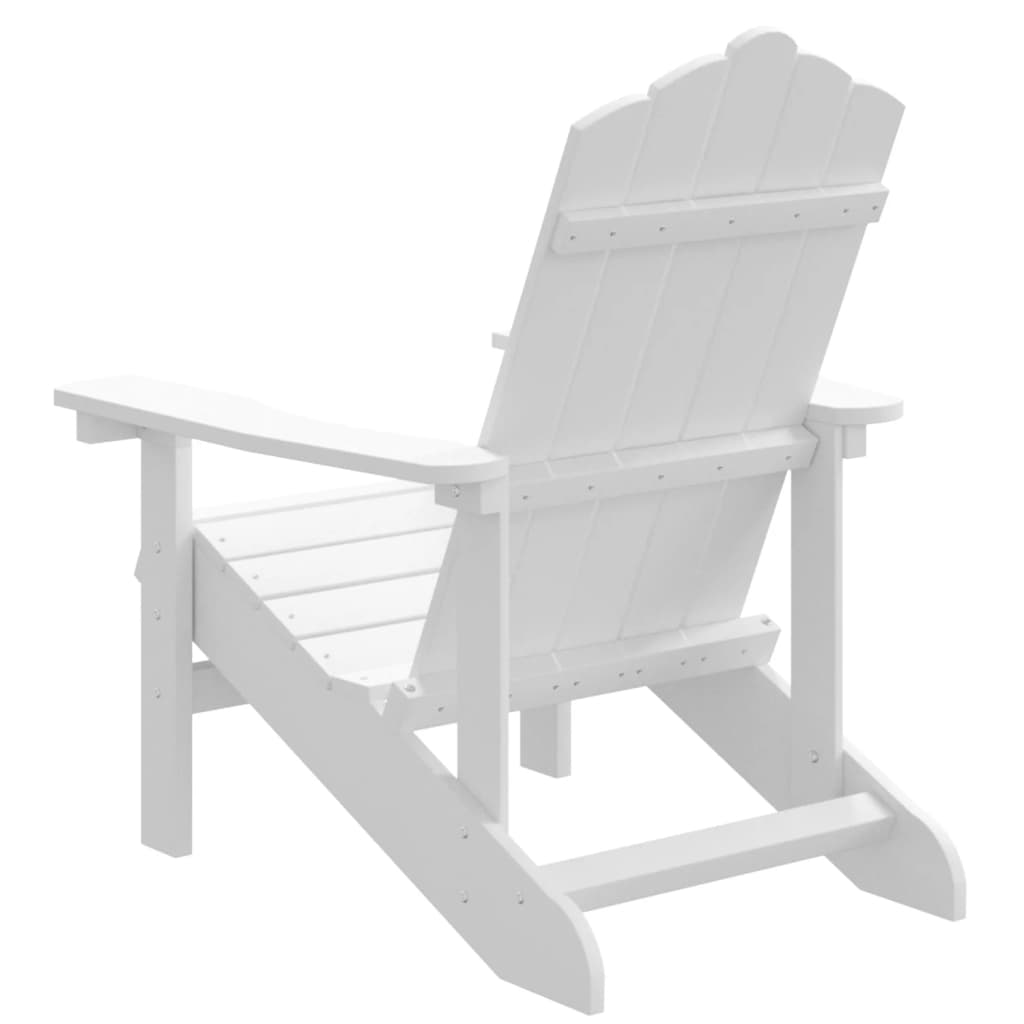 Chaise de jardin Adirondack avec table en PEHD