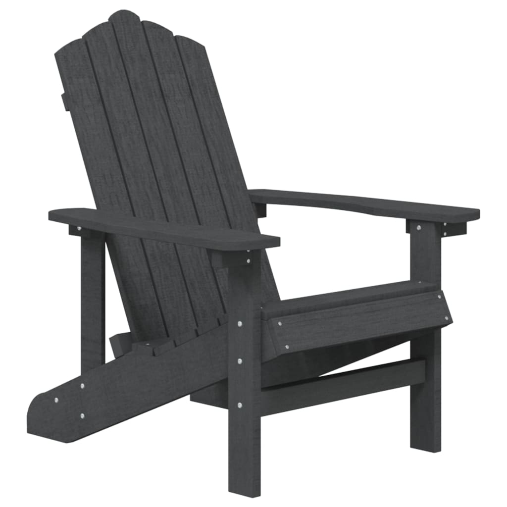 Chaise de jardin Adirondack avec table en PEHD