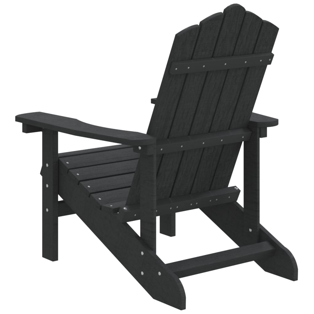 Chaise de jardin Adirondack avec table en PEHD