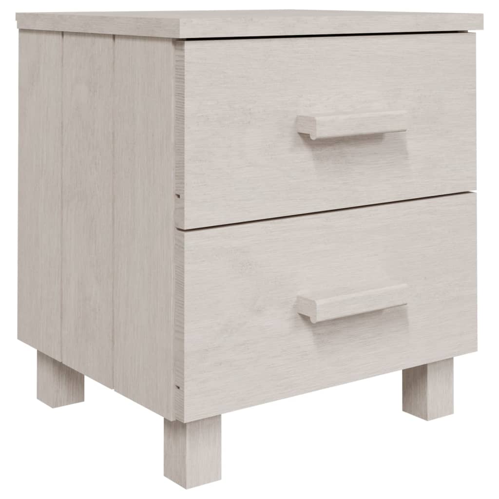 Tables de chevet HAMAR 2 pcs 40x35x44,5 cm bois de pin