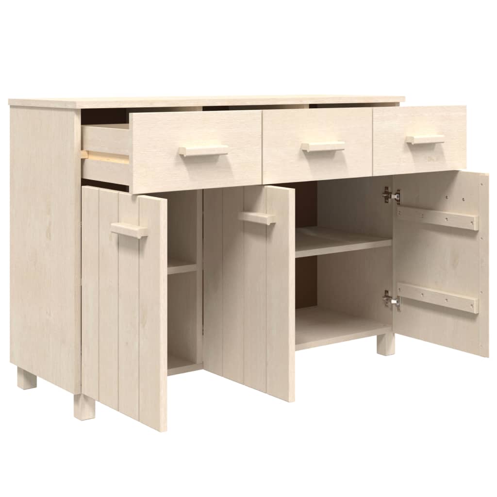 Dressoir HAMAR 113x40x80 cm massief grenenhout