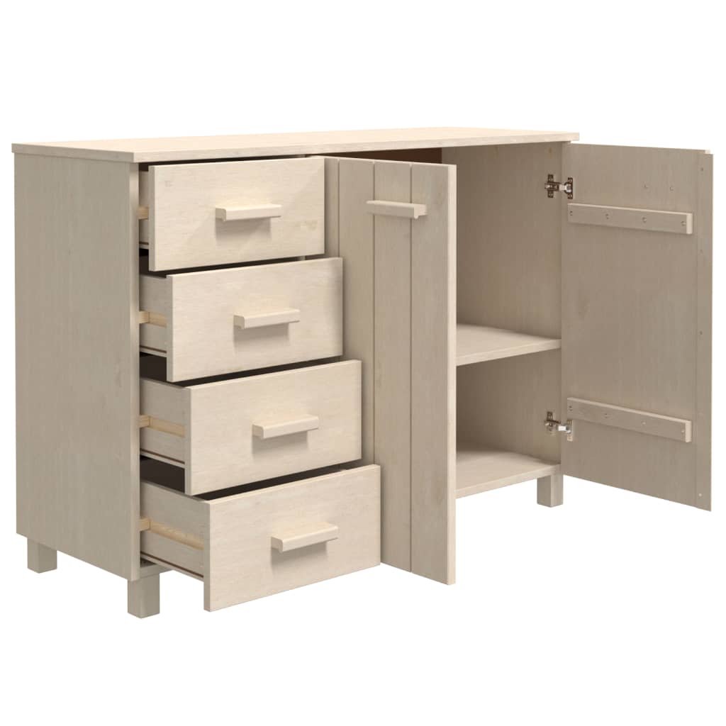 Dressoir HAMAR 113x40x80 cm massief grenenhout