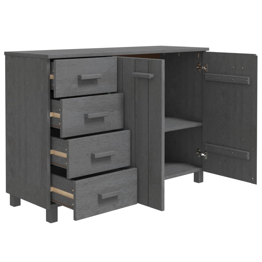 Dressoir HAMAR 113x40x80 cm massief grenenhout