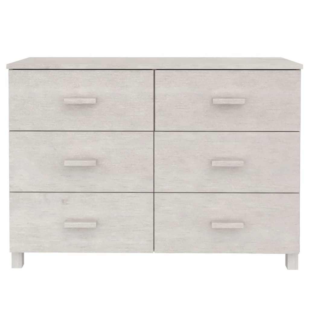 Dressoir HAMAR 113x40x80 cm massief grenenhout