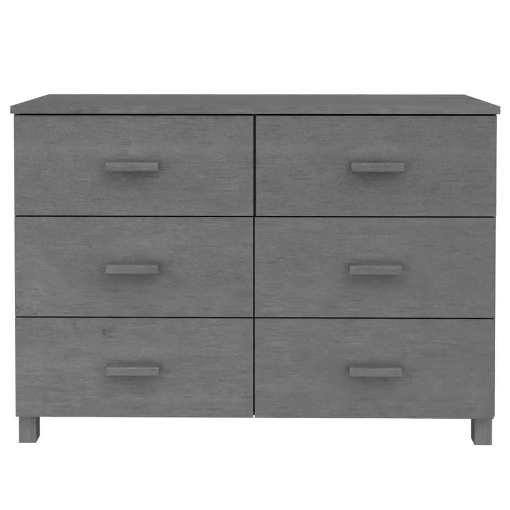 Dressoir HAMAR 113x40x80 cm massief grenenhout