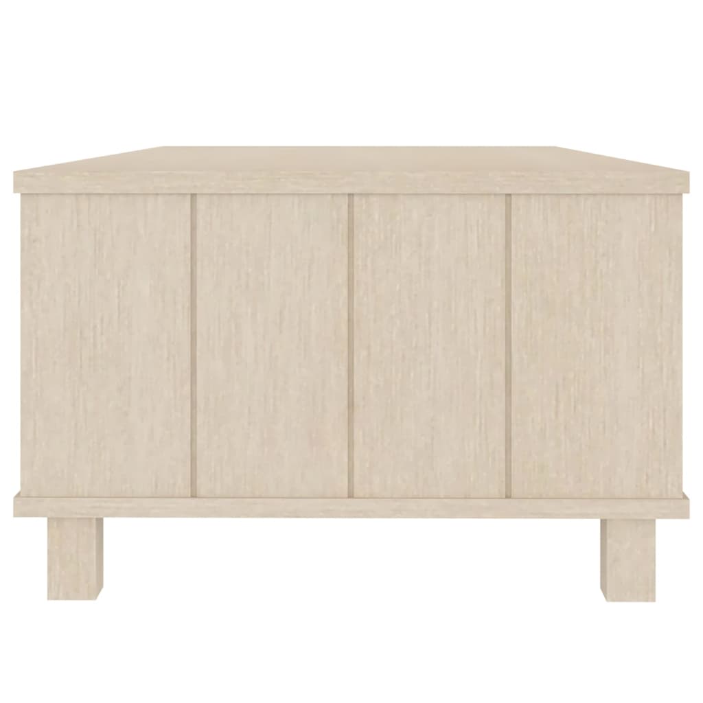 Table basse HAMAR 100x55x35 cm en bois de pin massif